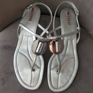 Prada Wedge Sandal